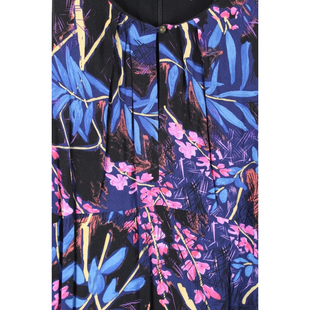 Anthropologie Maeve Elia Dress‎ size 10 Y2K Colorful Floral Fairy Whimsical - Picture 7 of 15